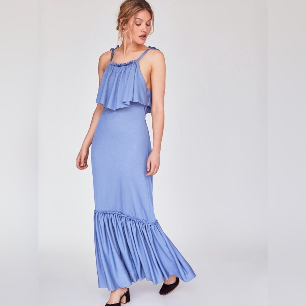 NWT Free People Coco Tie Waiste Maxi Dress